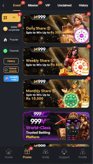 M999 Game Bonus