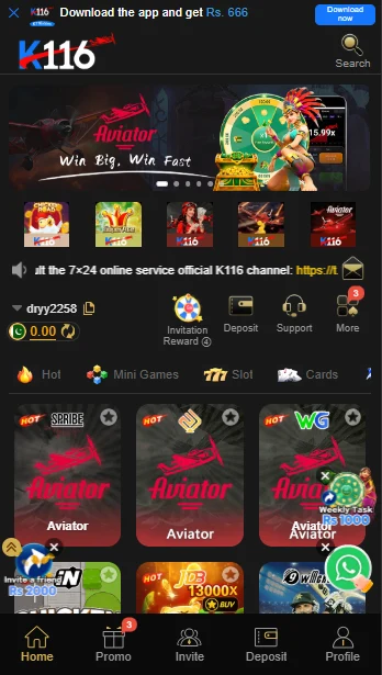 K116 Game APK